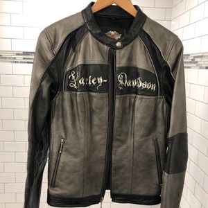 Harley Davidson Shadow Crest Leather Jacket